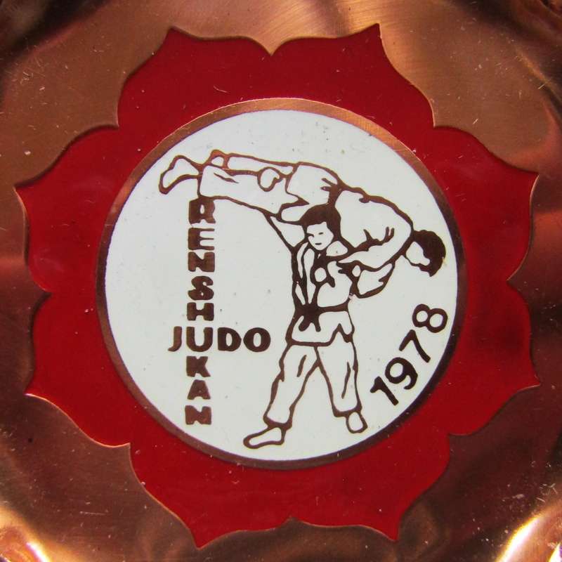 1978 Renshukan Judo Copper Ashtray