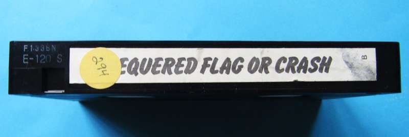 Chequered Flag or Crash - Joe Don Baker - Movie VHS Tape (1977)