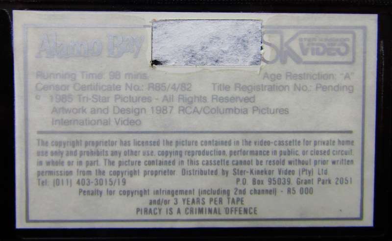 Alamo Bay - Ed Harris - Movie VHS Tape (1987)