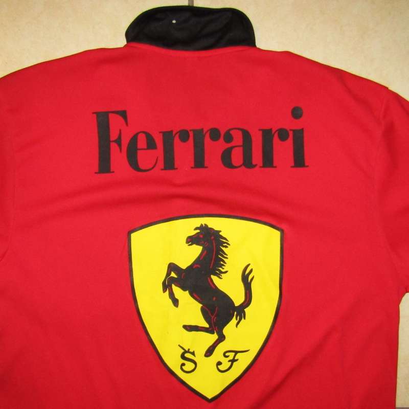 Old Ferrari Button Shirt - Large Size