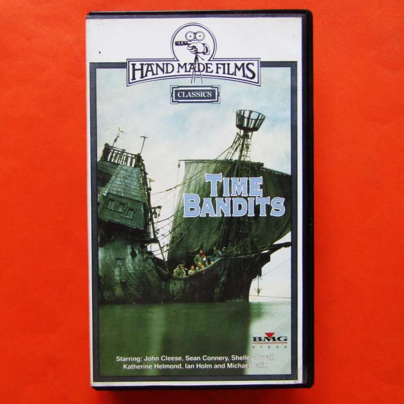 Time Bandits - Sean Connery - Steampunk Movie VHS Tape (1996)