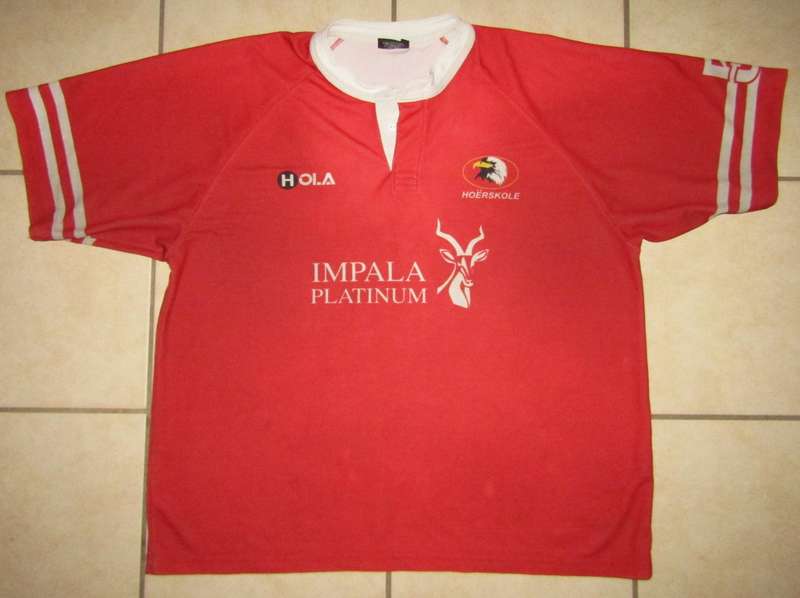 Old Valke Hoërskole Players Rugby Jersey