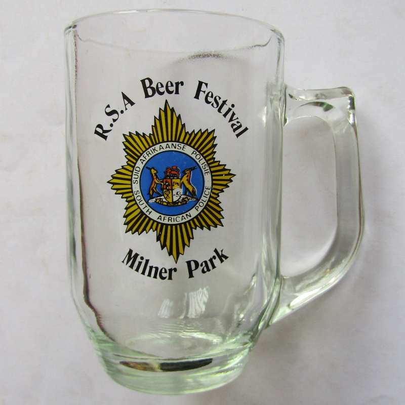Old SA Police Milner Park Beer Mug