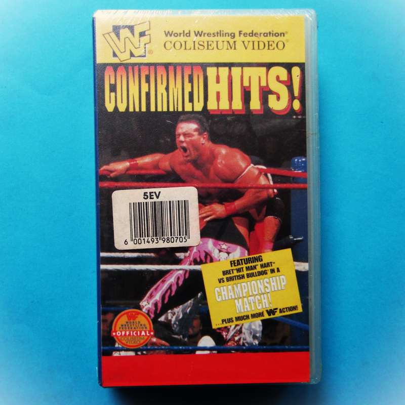 WWF Confirmed Hits! - NEW Factory Sealed - VHS Video Tape (1996)