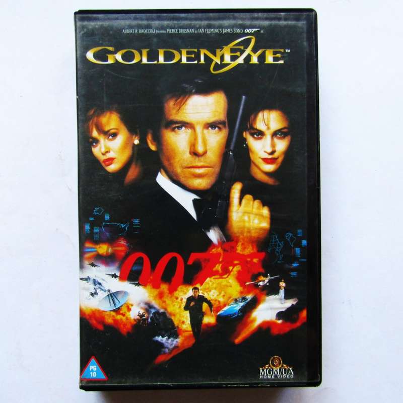 GoldenEye - James Bond 007 - Movie VHS Tape (1995)
