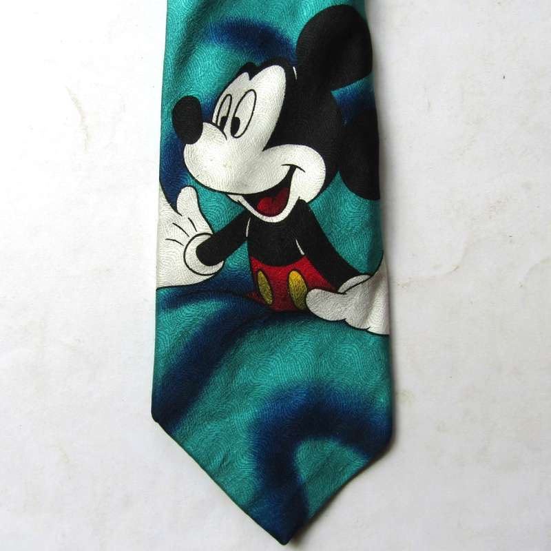 Old Disney Mickey Mouse Neck Tie
