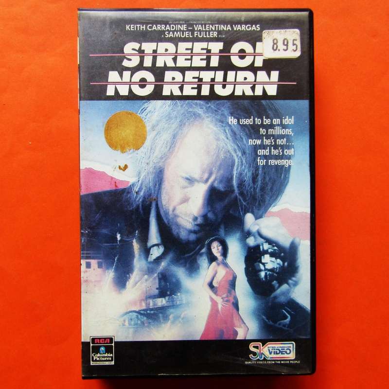 Street of No Return - Movie VHS Tape (1991)