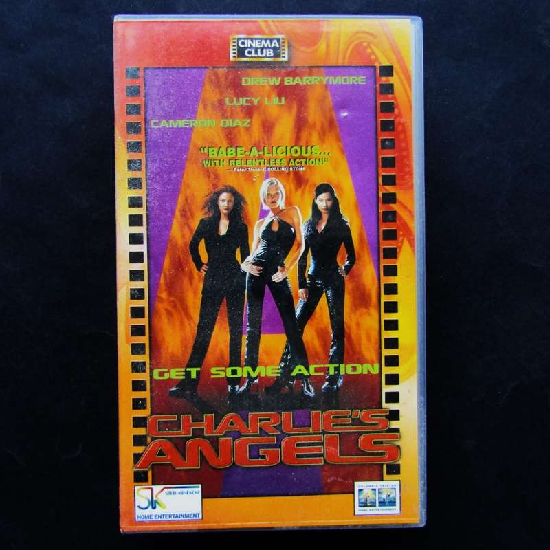 Charlie`s Angels - Cameron Diaz - Movie VHS Tape (2001)