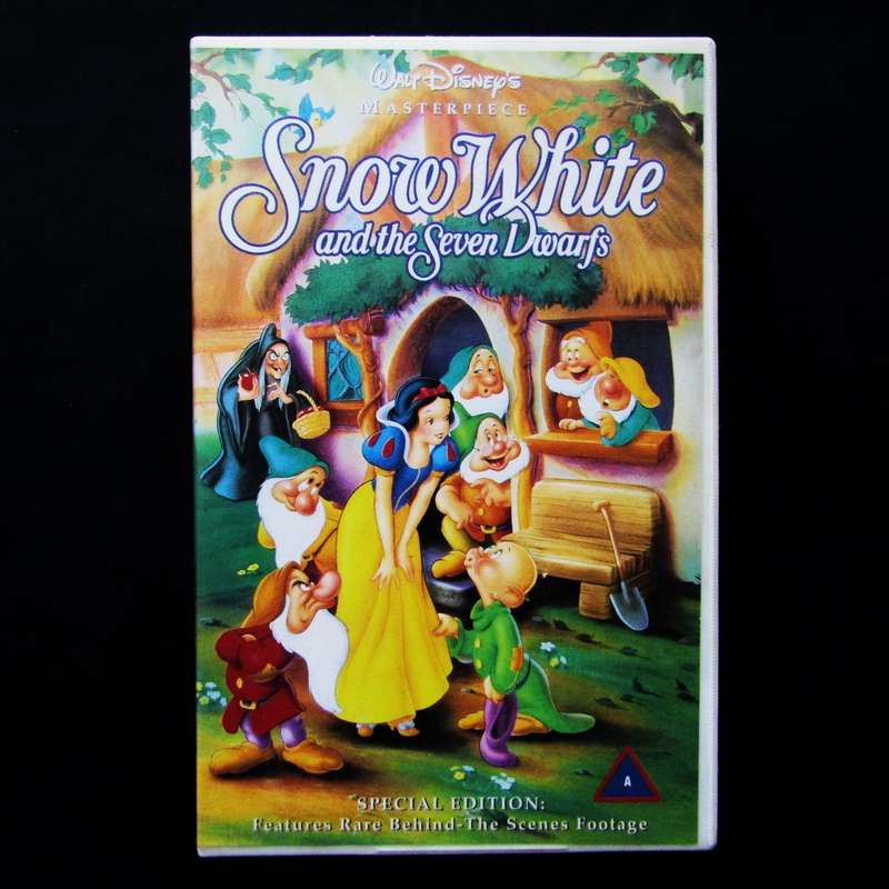 Snow White and the Seven Dwarfs - Special Edition Walt Disney VHS Tape