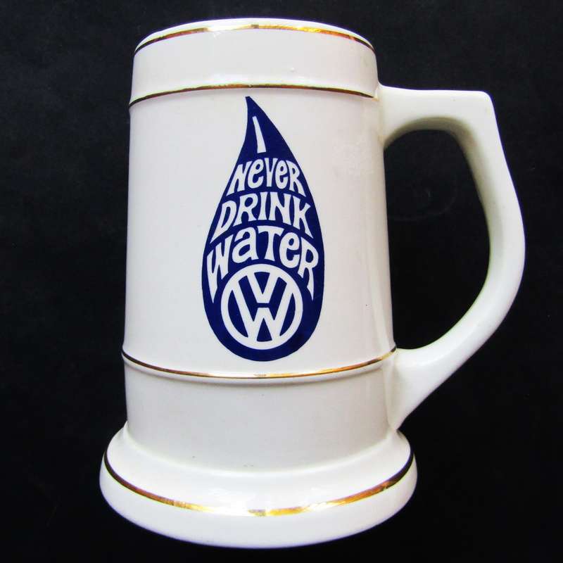 Old Volkswagen Motors Beer Mug