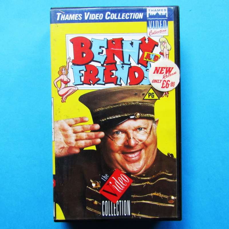 It's Benny Hill - VHS Video Tape (1987)