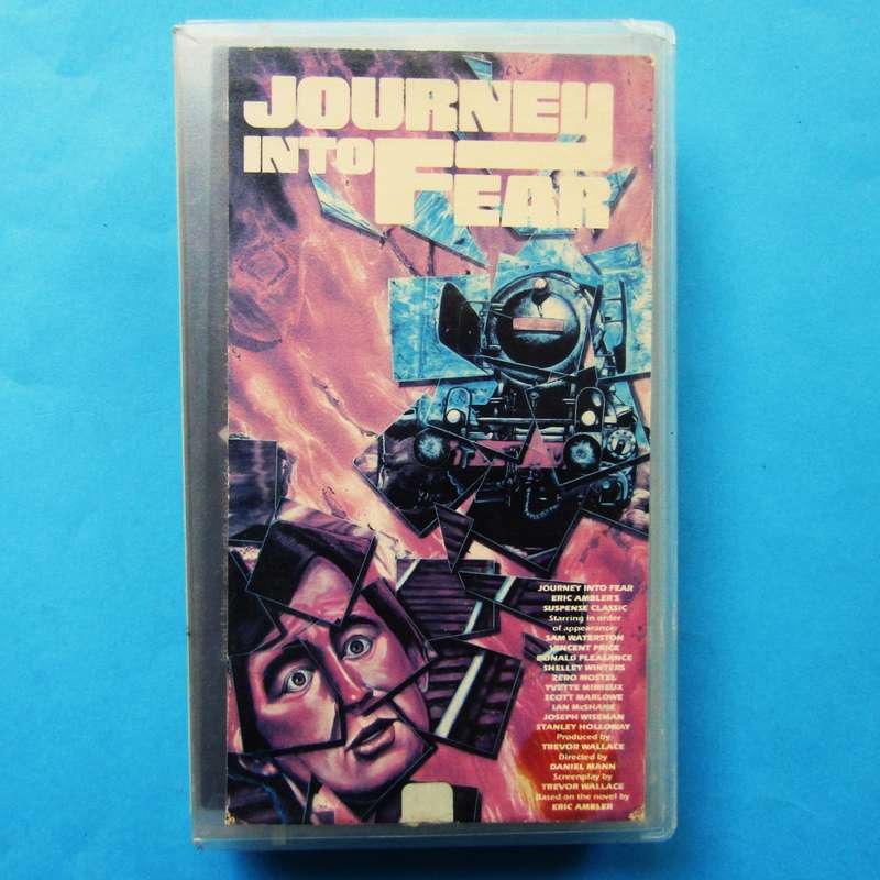 Journey Into Fear - Sam Waterston - Movie VHS Tape (1986)