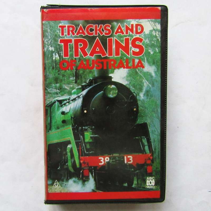 Tracks and Trains of Australia - VHS Video Tape (1987)