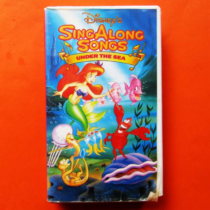 Sing Along Songs - Under the Sea - Walt Disney VHS Tape (1992)