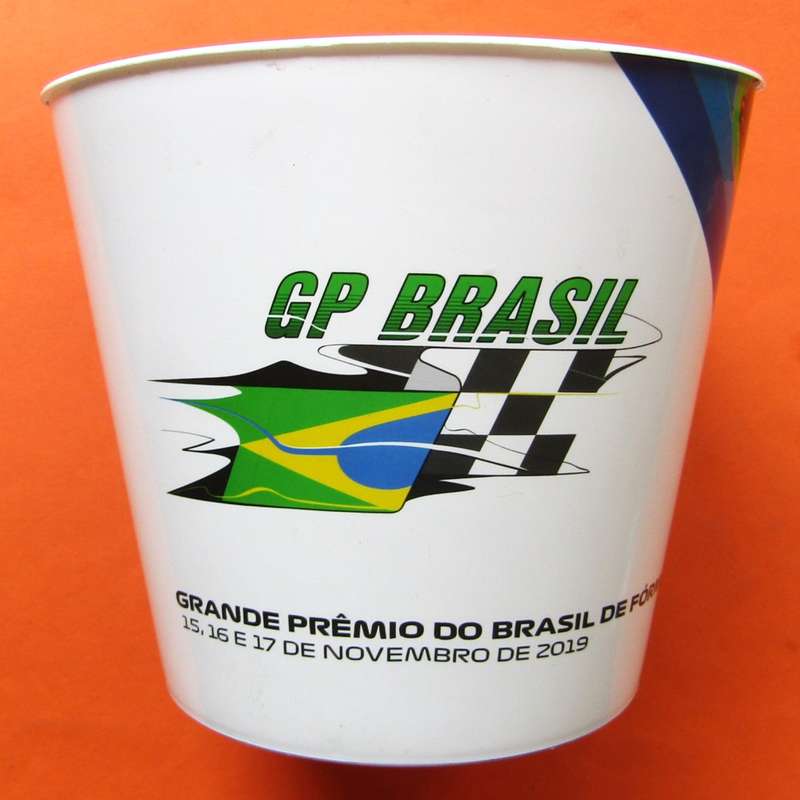 2019 Brazil Grand Prix Spectator Popcorn Bucket