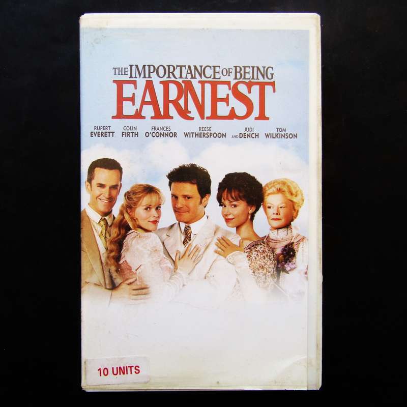 The Importance of Being Earnest - Movie VHS Tape (2003)