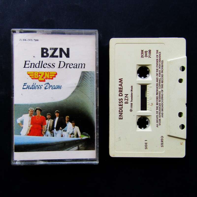 BZN - Endless Dream - Cassette Tape (1988)