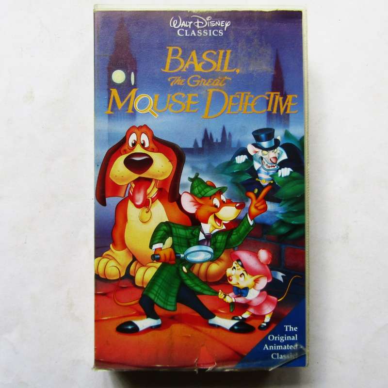 Basil The Great Mouse Detective - Disney VHS Tape (1997)