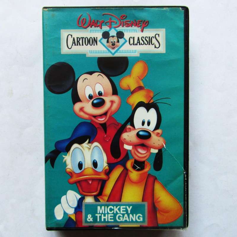 Mickey and the Gang - Walt Disney VHS Tape (1989)