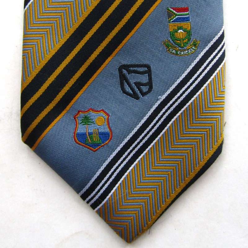 Old SA vs West Indies Cricket Neck Tie