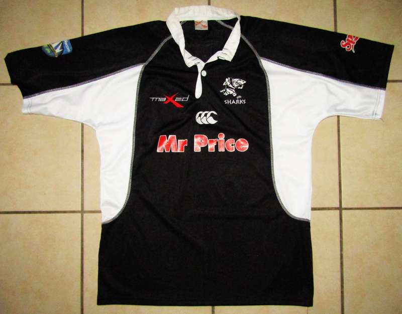Old Sharks Super 14 Rugby Jersey - Large Size