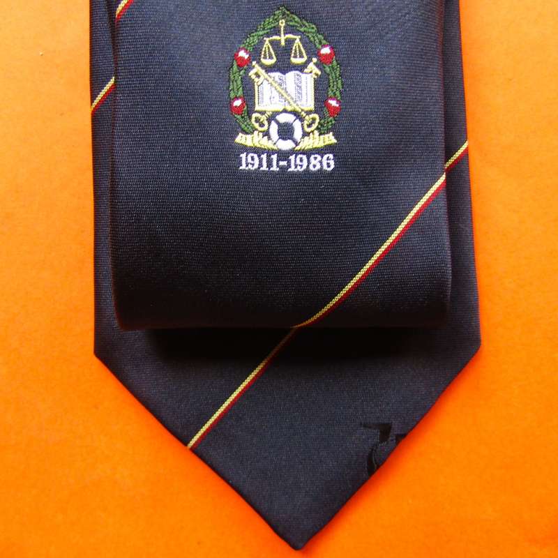 1986 SA Prison Service 75 Year Neck Tie