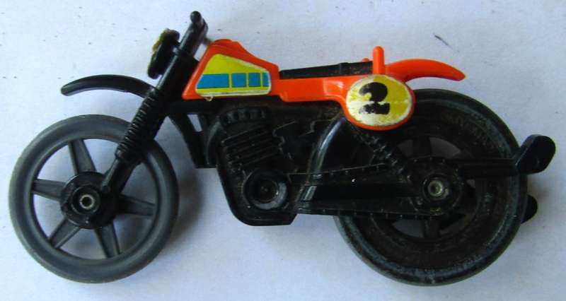 80's Tomy Made in Japan Pop Action Motorcycle