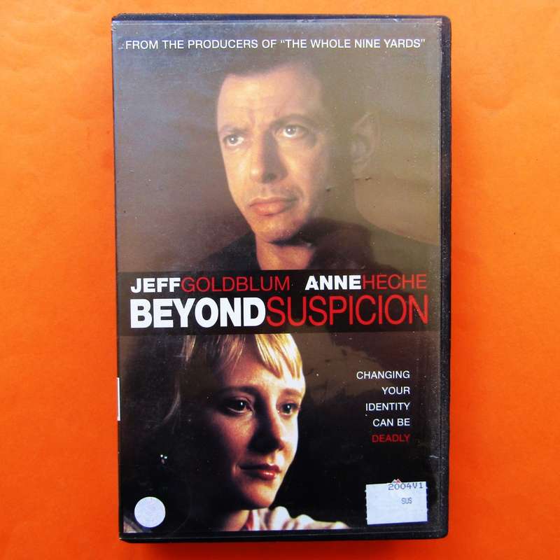 Beyond Suspicion - Jeff Goldblum - Movie VHS Tape (2000)