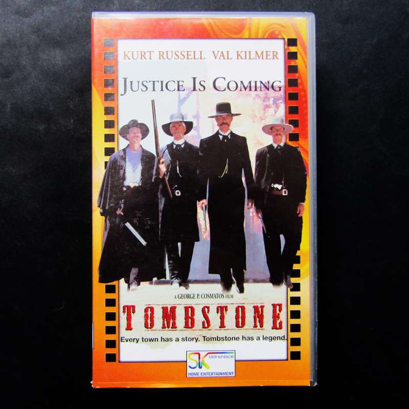Tombstone - Kurt Russell - Movie VHS Tape (1994)