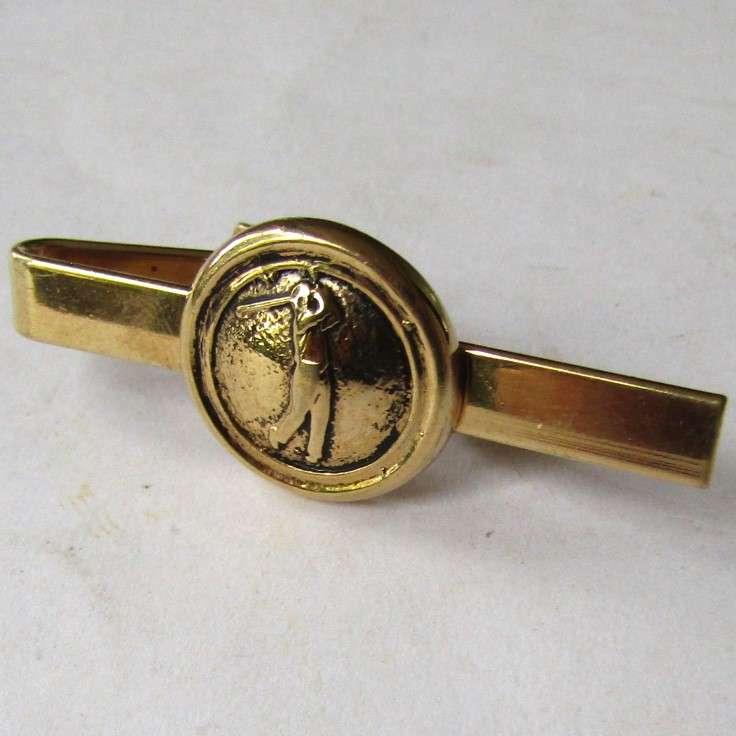 Old Golf Golfing Money Clip