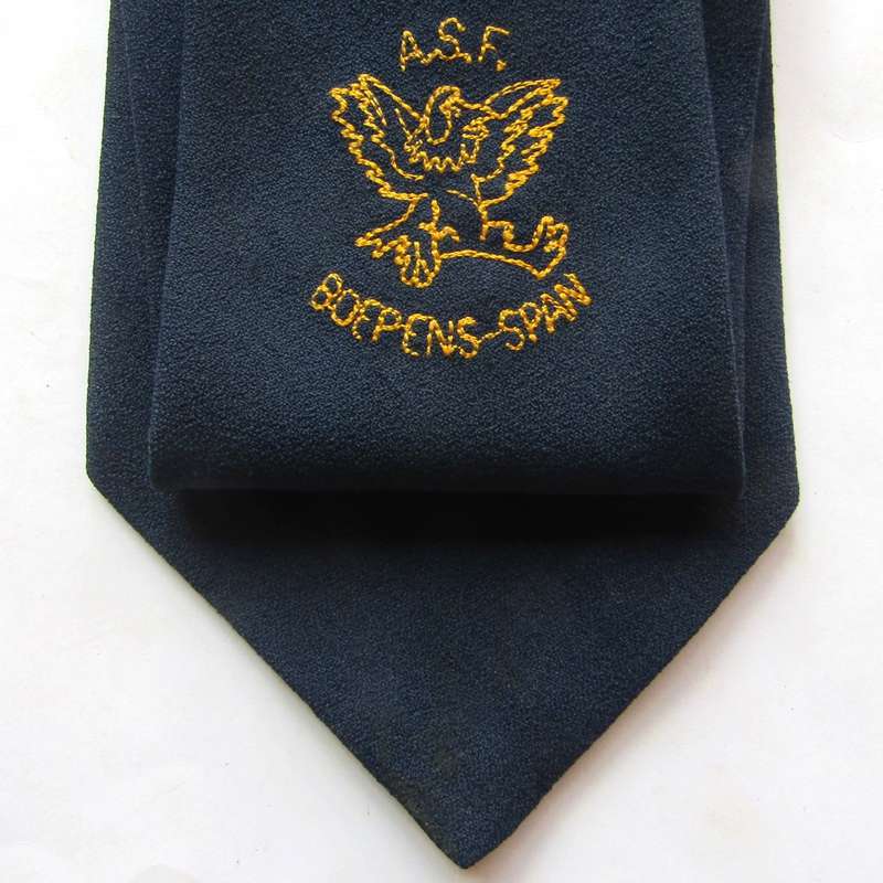 Old ASF Boepens Span Rugby Neck Tie