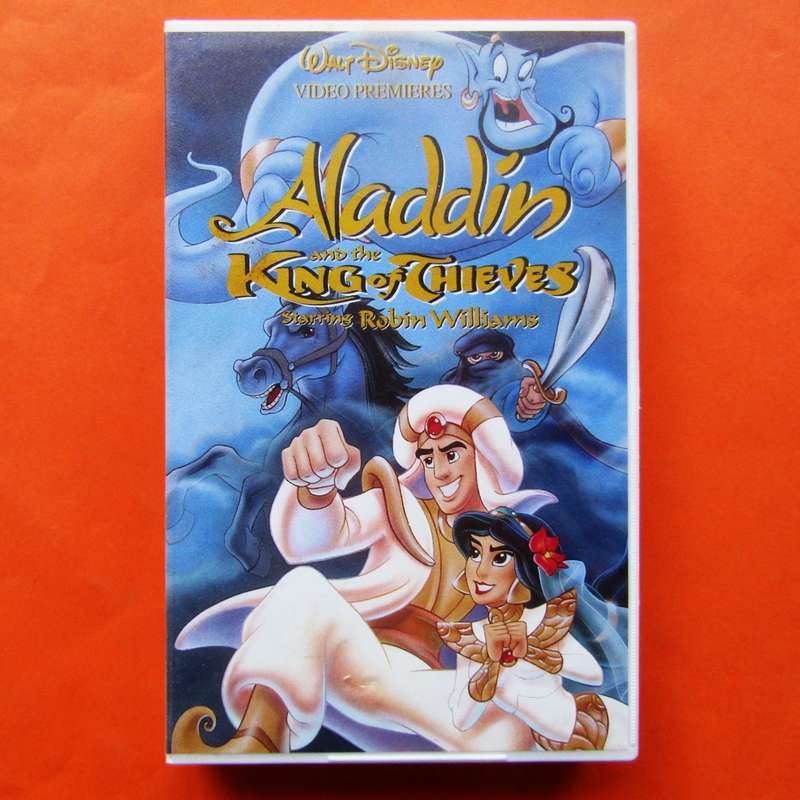 Aladdin and the King of Thieves - Walt Disney VHS Tape (1996)