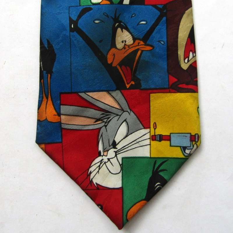Old Looney Tunes Cartoon Neck Tie