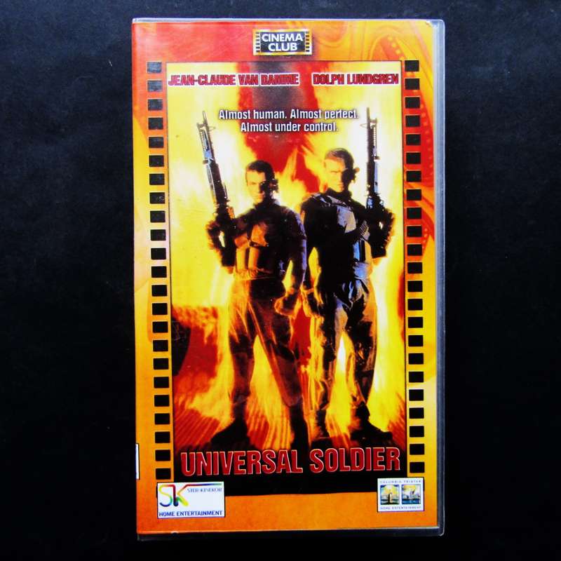 Universal Soldier - Van Damme - Movie VHS Tape (1993)