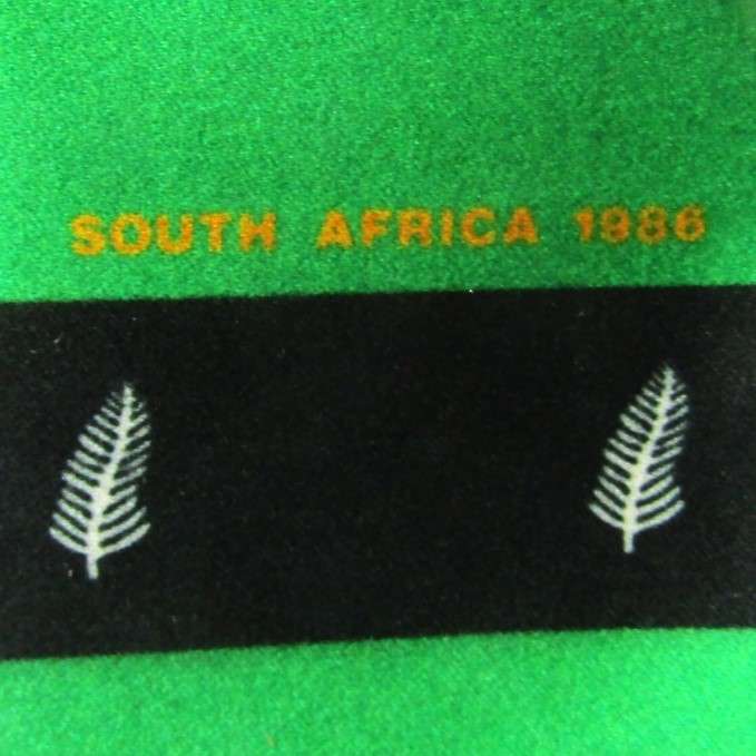 1986 Springboks vs All Blacks Rugby Neck Tie