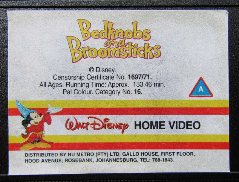 Bedknobs and Broomsticks - Walt Disney VHS Tape