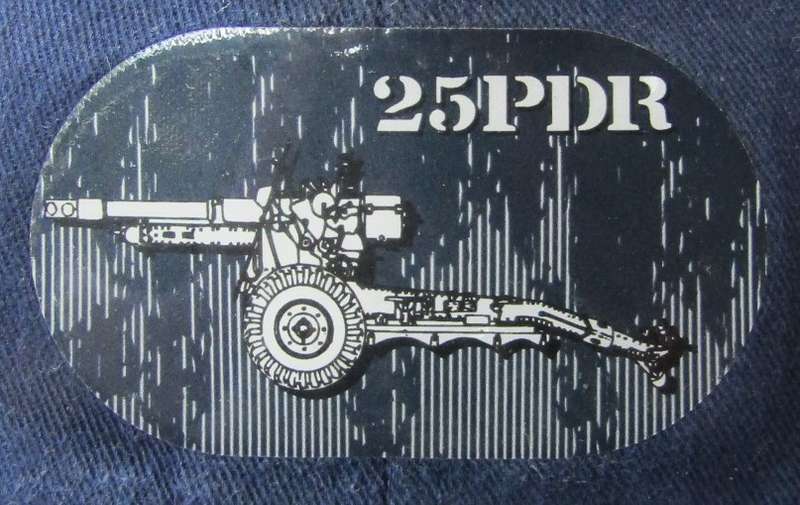Old Denel 25 PDR Artillery Cap