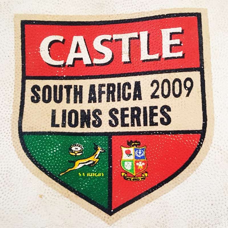 2009 Springboks vs British Lions Rugby Ball