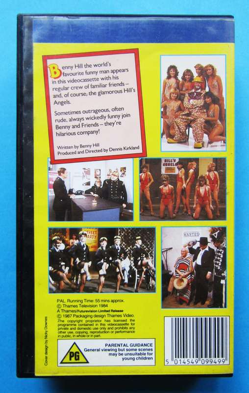 It's Benny Hill - VHS Video Tape (1987)