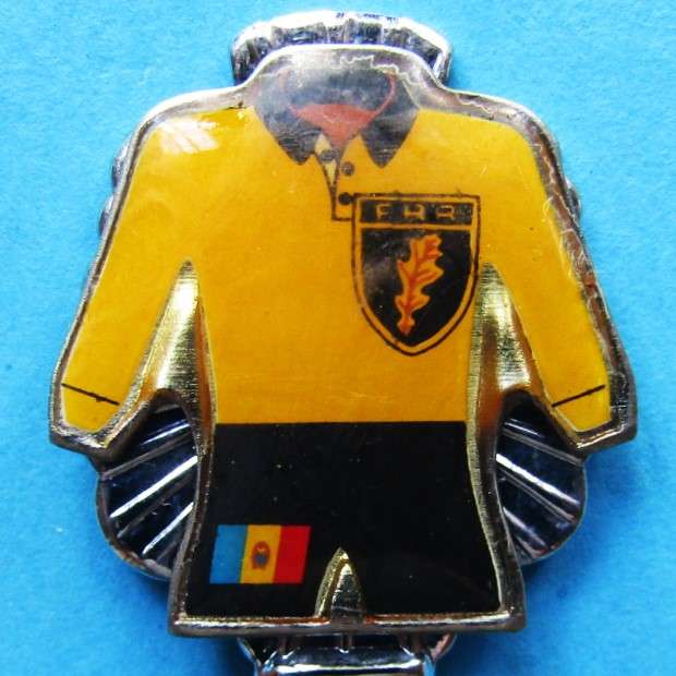 Old Romania Rugby Crested Spoon