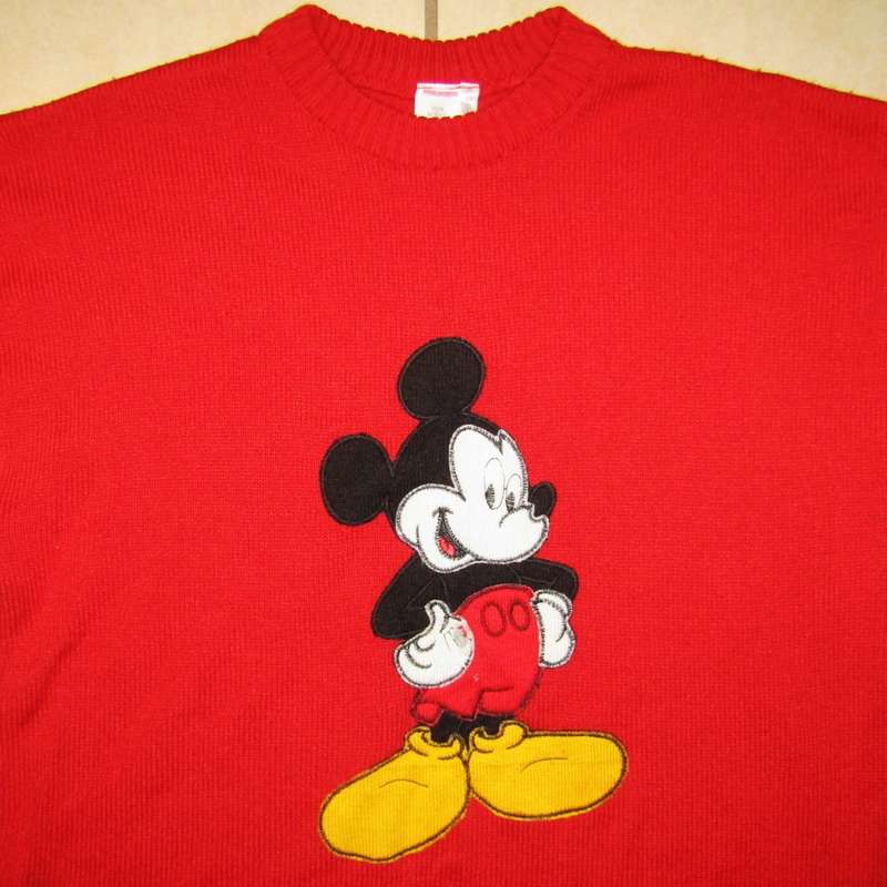 Old Disney Mickey Mouse Kids Jersey