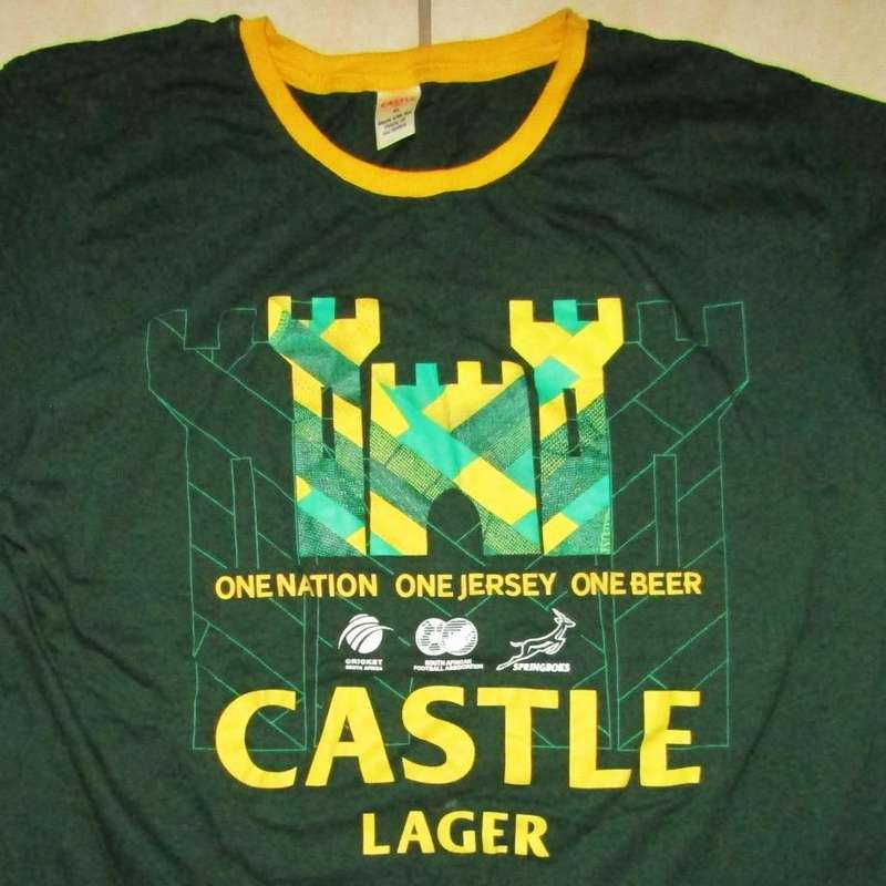 Old One Nation Castle Lager Shirt - XL Size