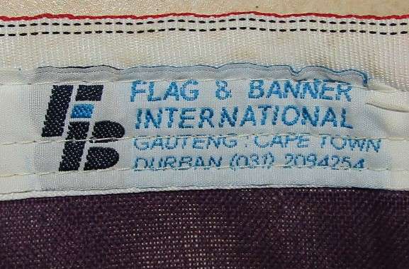 Large Butterfield Advertising Flag