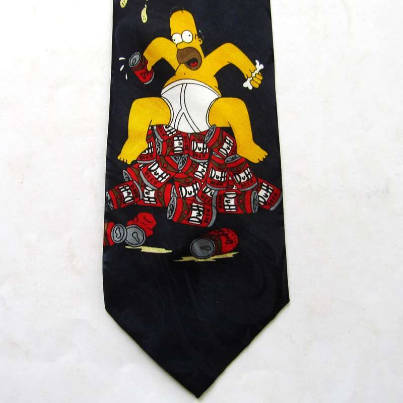 Cool Homer Simpson Neck Tie