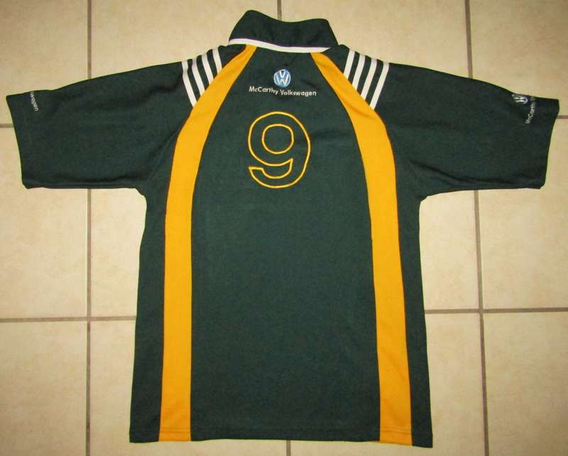Old Volkswagen Sponsor Boerefort 1ste Span Players Rugby Jersey
