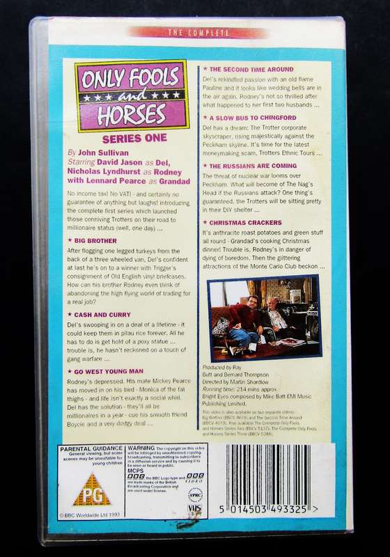 Only Fools and Horses - Complete Series One - Double VHS Tape Pack (1993)