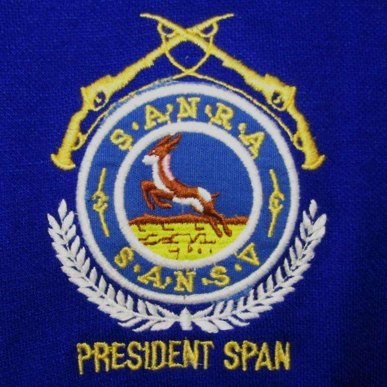 Old SA National Rifle Association President Span Tracksuit Jacket