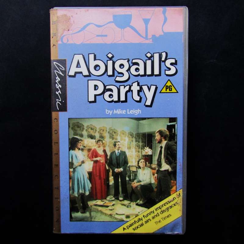 Abigail's Party - Movie VHS Tape (1984)