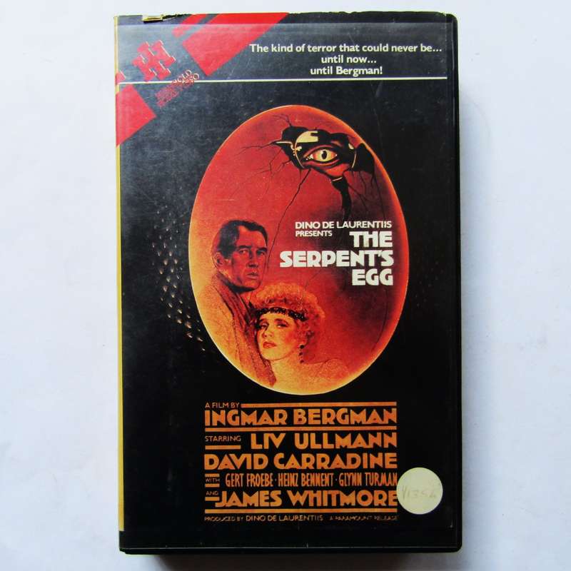 The Serpent's Egg - Movie VHS Tape (1980)