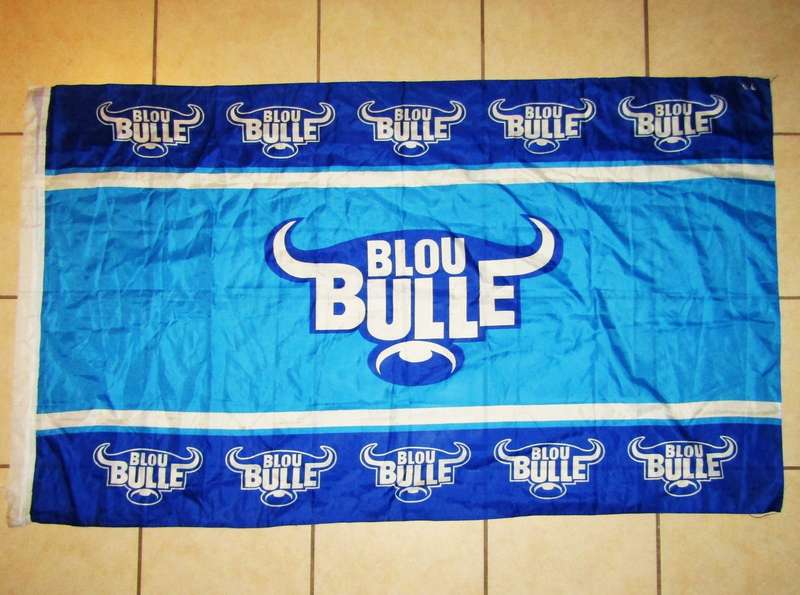 Large Blou Bulle Rugby Flag